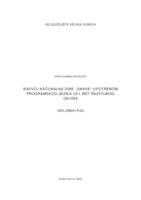 Razvoj računalne igre „Snake“ upotrebom programskog jezika C# i .NET razvojnog okvira
