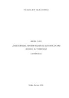 Logički model informacijskog sustava za rad jednog autoservisa