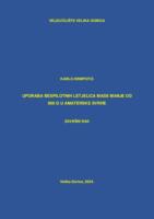 prikaz prve stranice dokumenta Uporaba bespilotnih letjelica mase manje od 900 g u amaterske svrhe