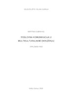 prikaz prve stranice dokumenta Poslovna komunikacija u multikulturalnom okruženju 