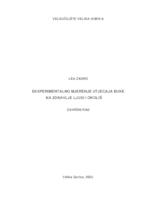 prikaz prve stranice dokumenta Eksperimentalno mjerenje utjecaja buke na zdravlje ljudi i okoliš