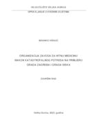 prikaz prve stranice dokumenta Organizacija Zavoda za hitnu medicinu nakon katastrofalnog potresa na primjeru Grada Zagreba i grada Siska