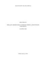 prikaz prve stranice dokumenta Analiza održavanja voznog parka logističkog poduzeća